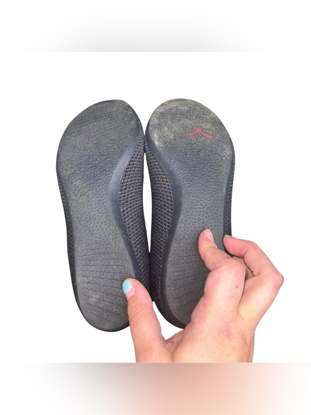 ALLBIRDS Tree Breezers Navy Blue Ballet Flats Slip-On Comfort Work Size 8 - Picture 12 of 12
